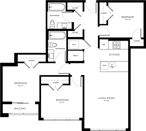 3110 10th St N Studio-4 Beds Apartment for Rent - Photo Gallery 63